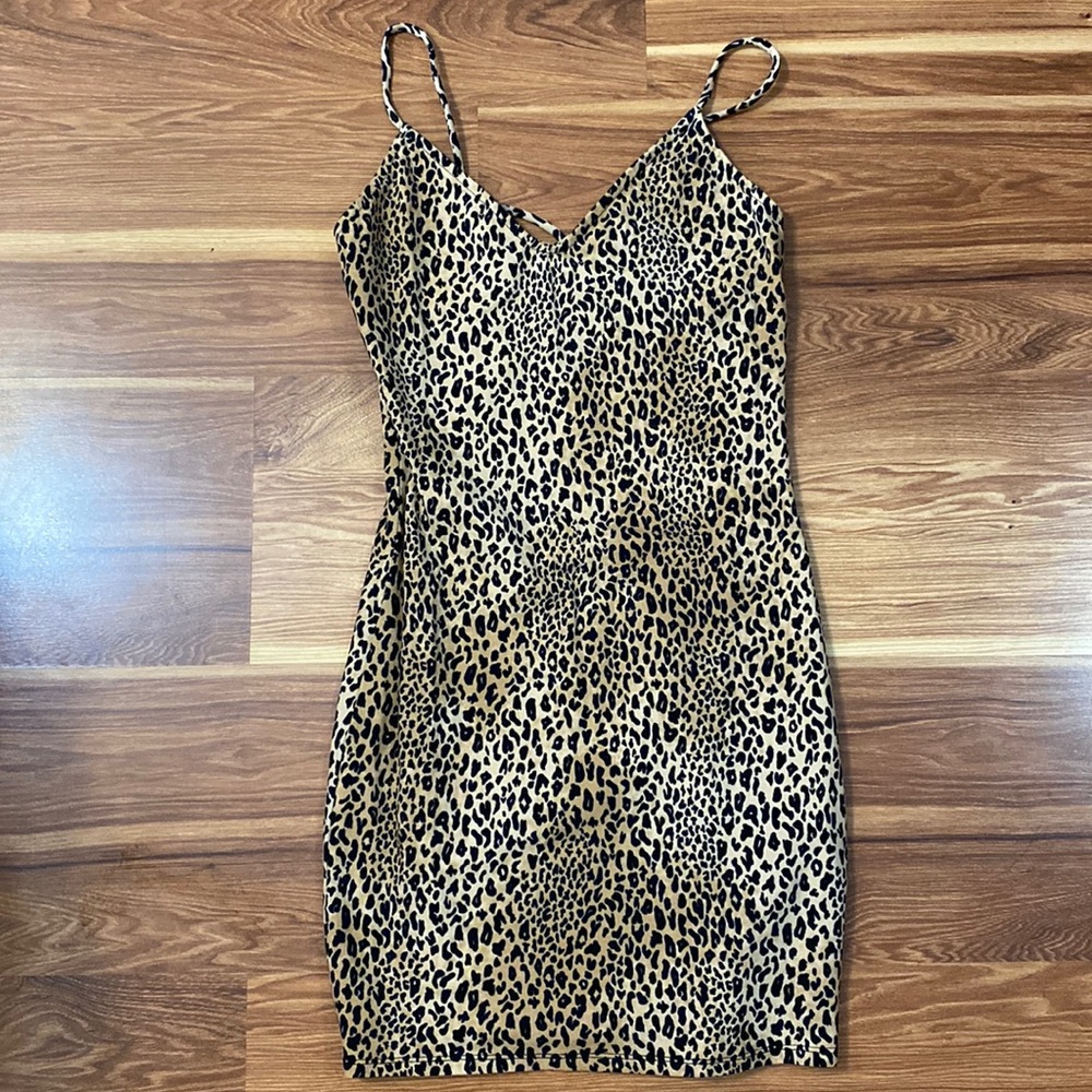 Cheetah Bodycon dress